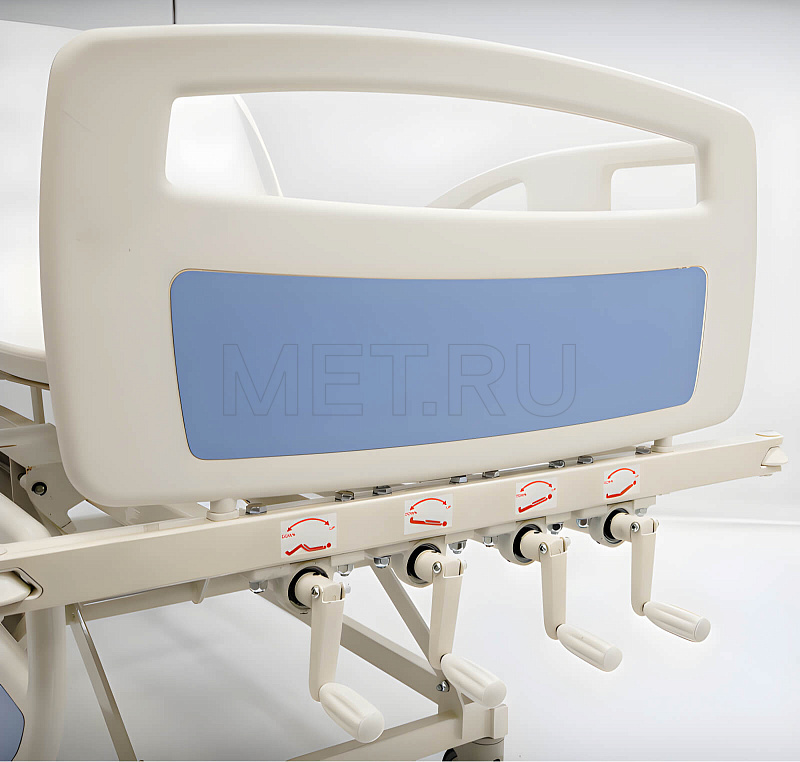 MET TATRA MEHANIK Госпитальная кровать пятифункциональная механическая с регулировкой высоты